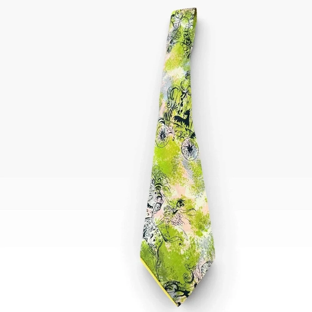 Unbranded necktie showcases